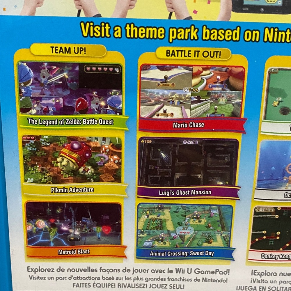 Nintendo Land for Wii U game console Mario - Picture 3 of 8